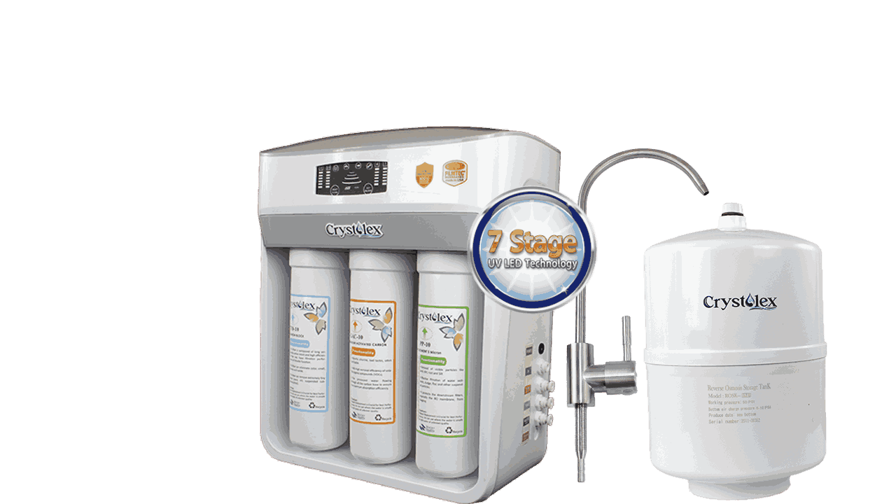 Crystolex best water filter brand UAE